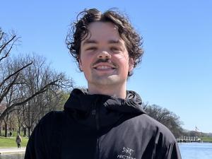 Headshot of MA Student Ethan Lazenby
