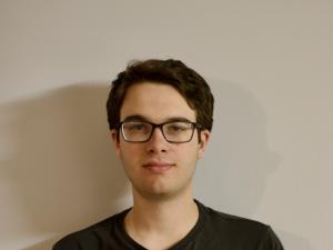 Headshot of MA Student Zachary Bloom
