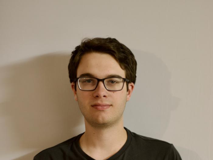 Headshot of MA Student Zachary Bloom